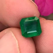 Natural Emerald Stone Natural ( Panna ) Square Cut Certified Pacha Gemstone 2.25 Ct to 15 Ct