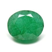 Natural Emerald Stone Natural ( Panna ) Oval Cut Certified Pacha Gemstone 2.25 Ct to 15 Ct