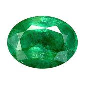 Natural Emerald Stone Natural ( Panna ) Oval Cut Certified Pacha Gemstone 2.25 Ct to 15 Ct