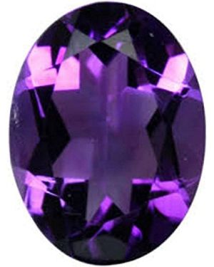 Natural Amethyst Stone Natural Certified ( Katela ) Oval Cut Natural Jamunia Gemstone 2.25 Ct to 15 Ct