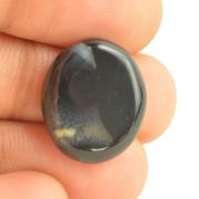 Natural Black Onyx Stone Natural Oval Cut Certified Hakik Gemstone 2.25 Ct to 21 Ct