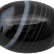 Natural Black Onyx Stone Natural Oval Cut Certified Hakik Gemstone 2.25 Ct to 21 Ct