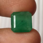 Natural Emerald Stone Natural ( Panna ) Square Cut Certified Pacha Gemstone 2.25 Ct to 15 Ct